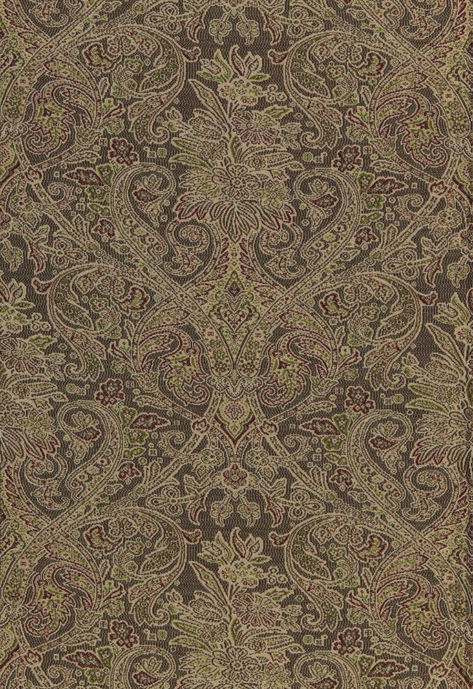 Sinclair Wool Paisley Ash 66712 by Schumacher Designer Fabric Luxe-Lodge 39% Wool, 37% Viscose, 24% Cotton Martindale 14,000 Horizontal: 13.5 and Vertical: 27.5 54 - Swanky Fabrics -