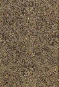 Sinclair Wool Paisley Ash 66712 by Schumacher Fabric