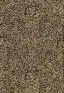 Sinclair Wool Paisley Ash 66712 by Schumacher Fabric