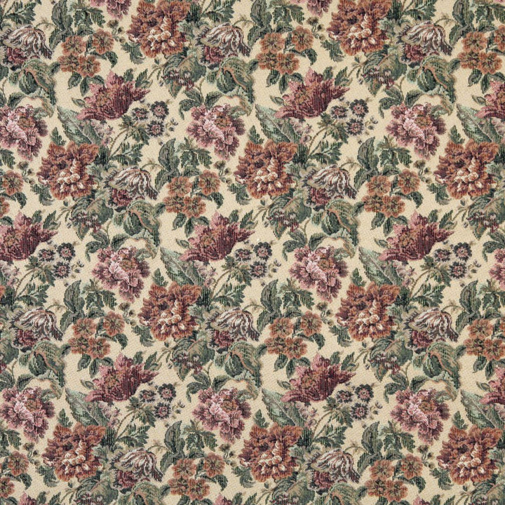 6671 Petal by Charlotte Designer Fabric Tapestry Treasures III 36% Polyester, 32% Cotton, 32% Olefin Canada Exceeds 100,000 Wyzenbeek Rubs (Heavy Duty) Horizontal: 10.0" x Vertical: 13.5" 54 Inches - Swanky Fabrics -