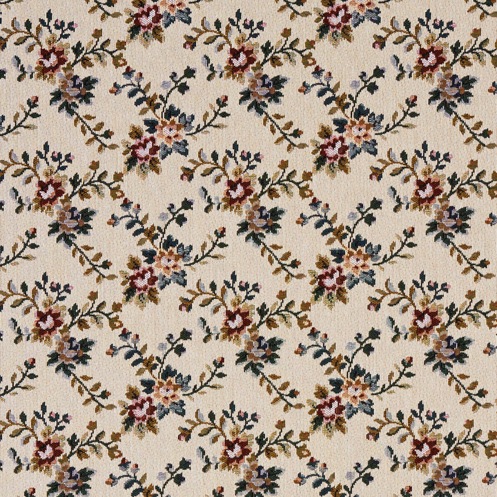 6675 Praline by Charlotte Fabric Tapestry Treasures III 36% Polyester, 32% Cotton, 32% Olefin Canada Exceeds 100,000 Wyzenbeek Rubs (Heavy Duty) Horizontal: 6.75" x Vertical: 4.5" 54 Inches - Fabric Carolina -