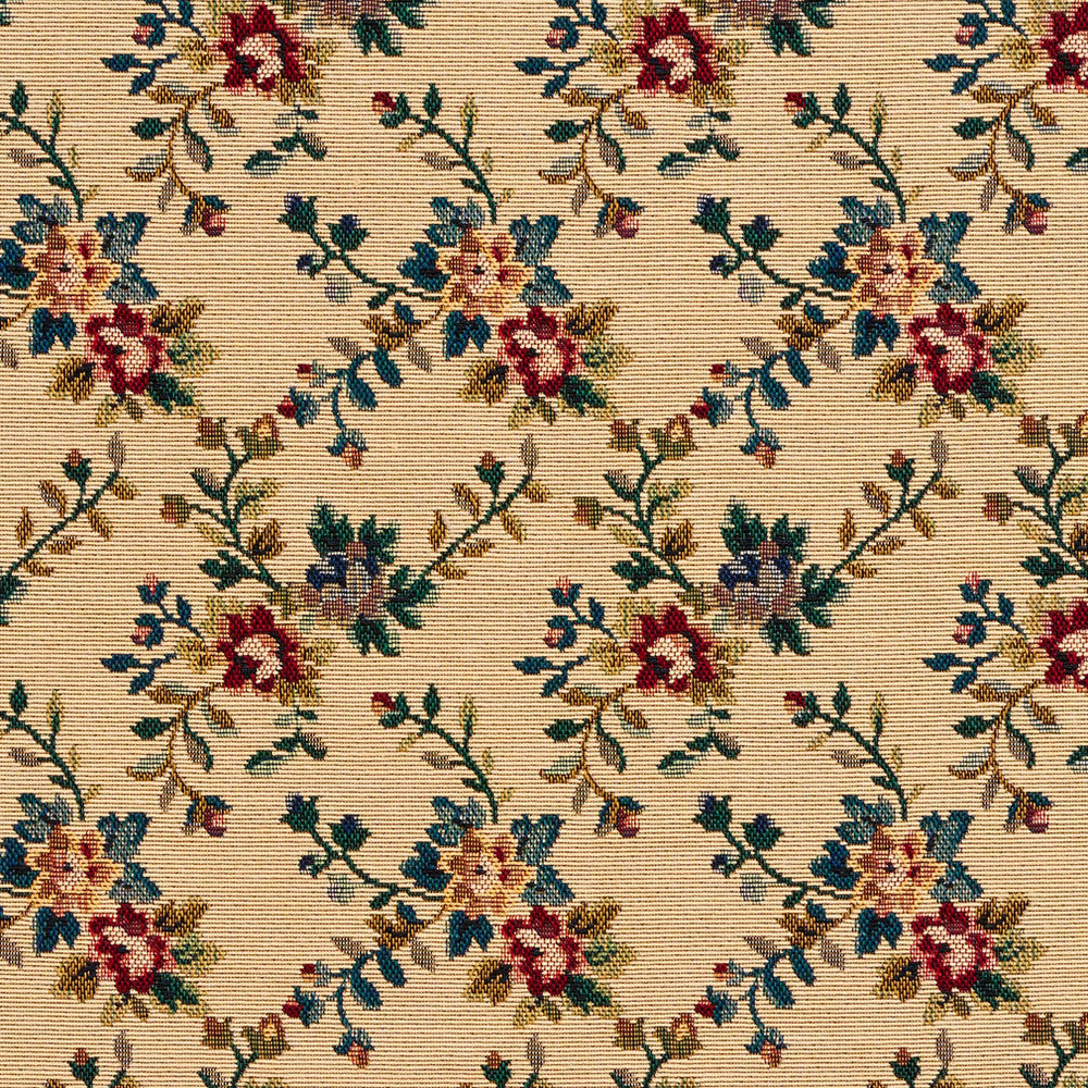 6676 Harvest by Charlotte Fabric Tapestry Treasures III 36% Polyester, 32% Cotton, 32% Olefin Canada Exceeds 100,000 Wyzenbeek Rubs (Heavy Duty) Horizontal: 6.75" x Vertical: 4.5" 54 Inches - Fabric Carolina -