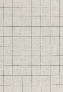 Bancroft Wool Plaid Fog 66772 by Schumacher Fabric
