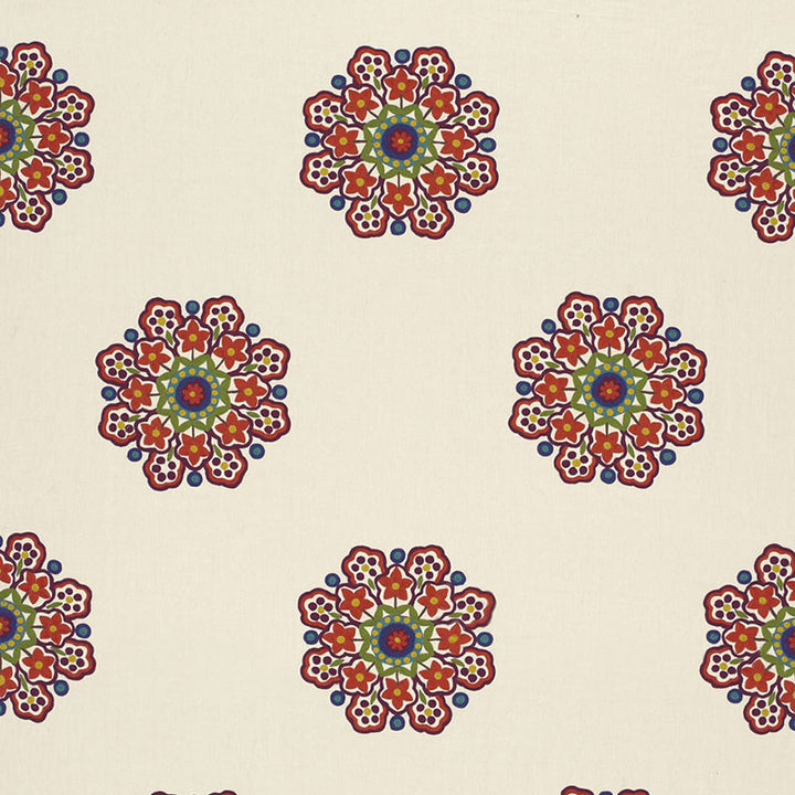 Chennai Linen Embroidery Festival 66821 by Schumacher Fabric CLASSIC WOVENS See Sample INDIA . </p><p>Repeat: Horizontal: 12 7/8" (33CM) and Vertical: 31 1/2" (80CM) 51 5/8" WIDE (131CM) - Fabric Carolina -