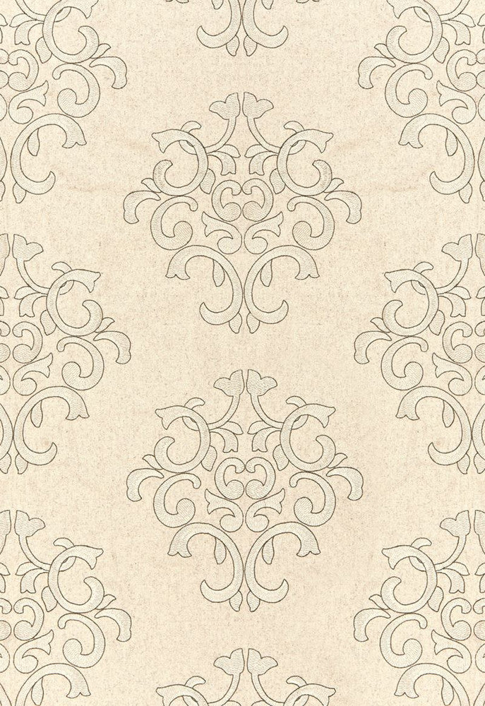 Byron Embroidered Wool Oat 66832 by Schumacher Fabric COLLECTION-NAME-TBA-66830 42% Wool, 42% Polyester, 16% Spun Martindale 15,000 Horizontal: 12.5 and Vertical: 15 51 - Fabric Carolina -