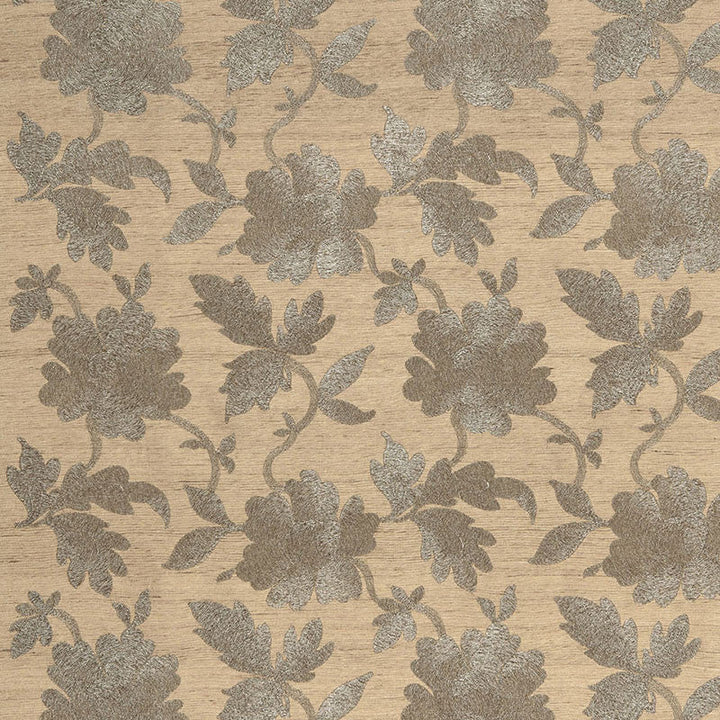 Moon Garden Pewter 66850 by Schumacher Fabric Schumacher Fabric Moon Garden Pewter 66850Fabric SILK 48% INDIA </p><p>Repeat: H: HORZ. 12 3/4" (32CM), V: VERT. 11 1/2" (29CM) 51 - Fabric Carolina -