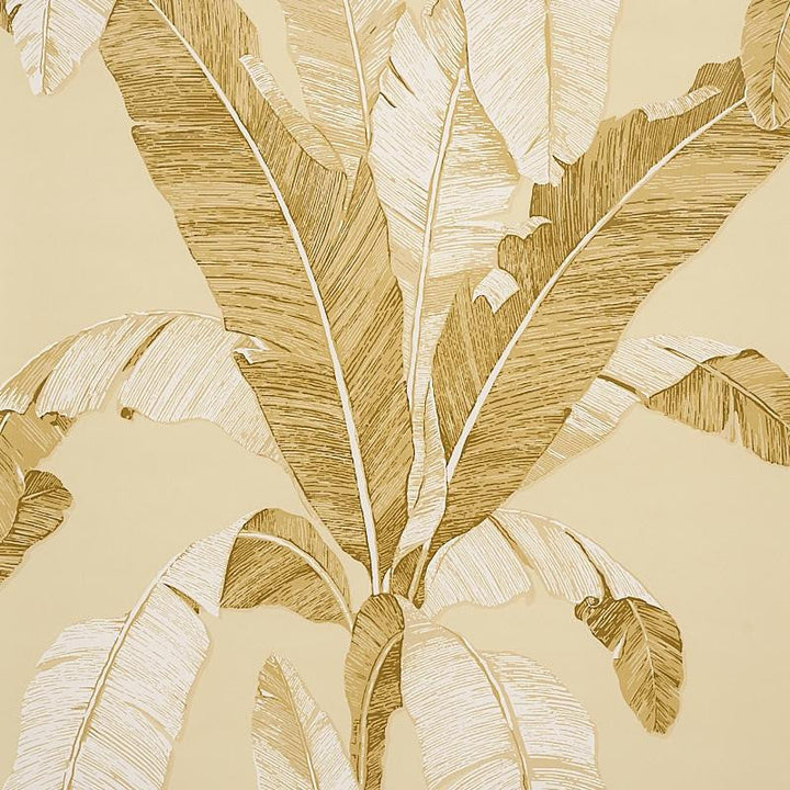 Erisimo Neutral 5012111 by Schumacher Designer Wallpaper Copacabana 27.0" - Swanky Fabrics -
