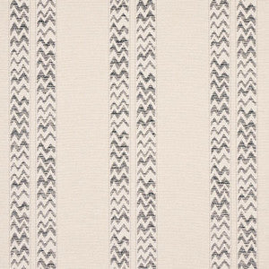 Kudu Stripe Black 5012310 by Schumacher Wallpaper