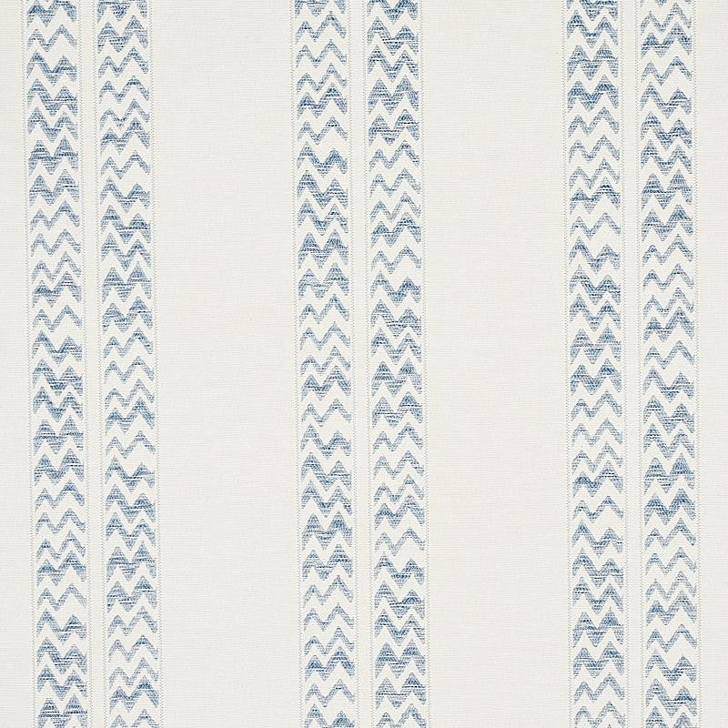 Kudu Stripe Slate 5012311 by Schumacher Wallpaper Copacabana 27.5" - Fabric Carolina -
