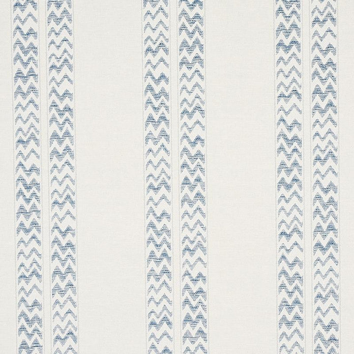 Kudu Stripe Slate 5012311 by Schumacher Wallpaper Copacabana 27.5" - Fabric Carolina -