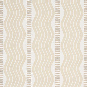 Sina Stripe Sand 5012121 by Schumacher Wallpaper