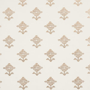 Rubia Ivory 5012221 by Schumacher Wallpaper