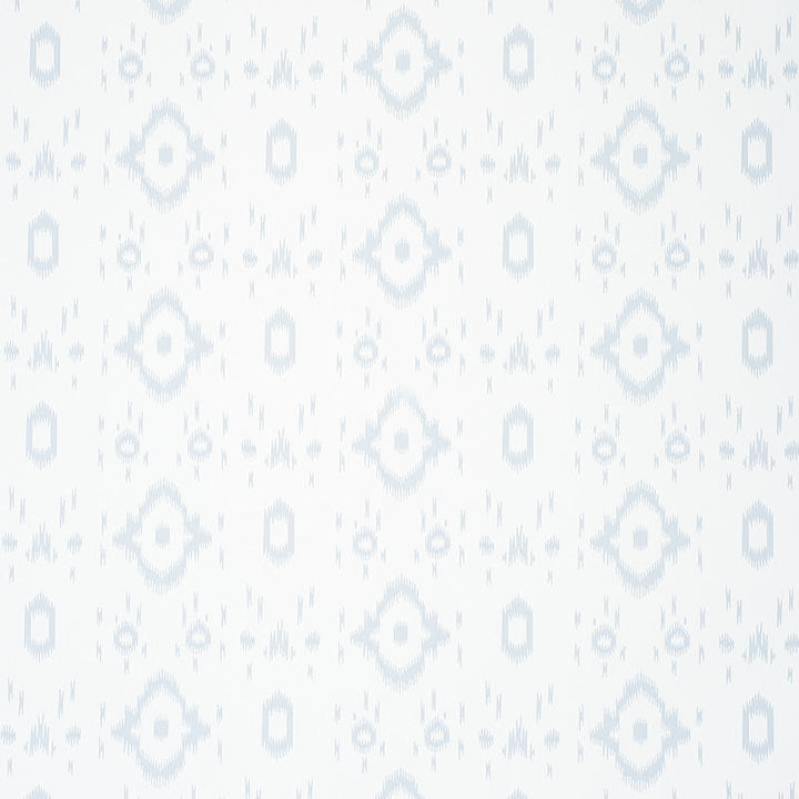 Tabitha Orpington Blue 5012200 by Schumacher Wallpaper East Meets West 6.75" - Fabric Carolina -