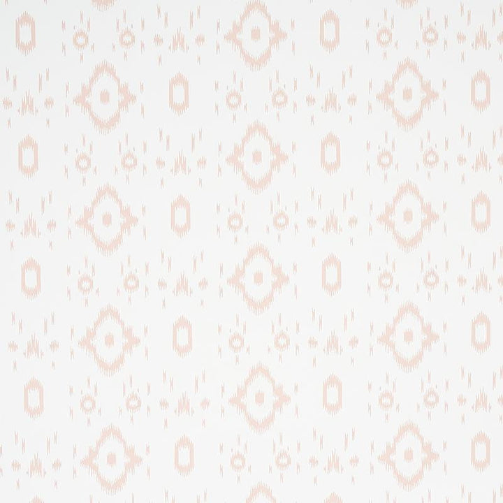 Tabitha Quiet Pink 5012201 by Schumacher Wallpaper East Meets West 6.75" - Fabric Carolina -