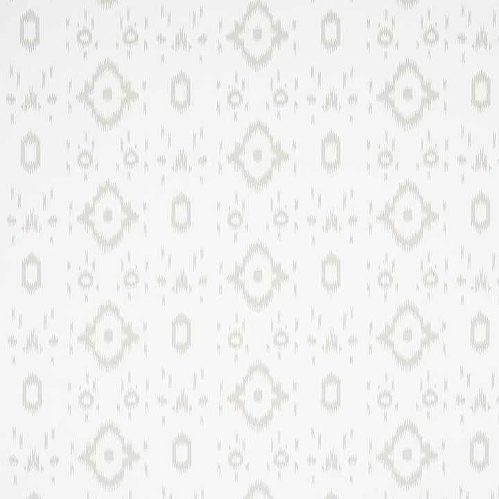 Tabitha Soft Grey 5012202 by Schumacher Wallpaper East Meets West 6.75" - Fabric Carolina -