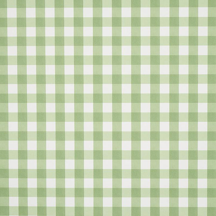 Willa Check Small Leaf 5012362 by Schumacher Wallpaper Plaid Wallcoverings 2.0" - Fabric Carolina -