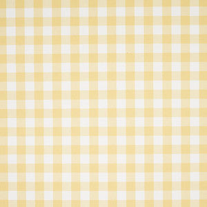 Willa Check Small Yellow 5012363 by Schumacher Wallpaper