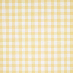 Willa Check Small Yellow 5012363 by Schumacher Wallpaper