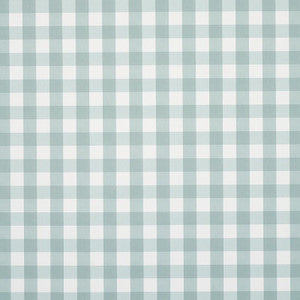 Willa Check Small Seaglass 5012366 by Schumacher Wallpaper
