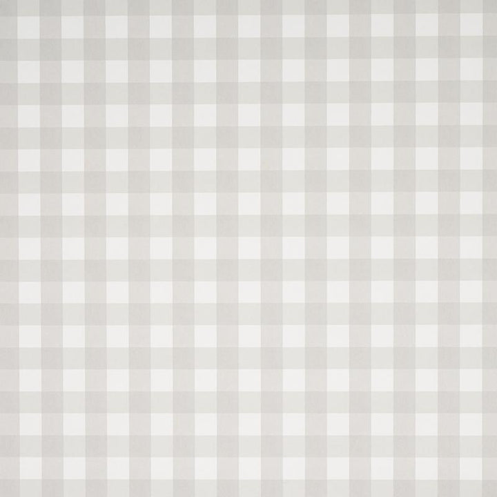 Willa Check Small Birch 5012368 by Schumacher Wallpaper Plaid Wallcoverings 2.0" - Fabric Carolina -