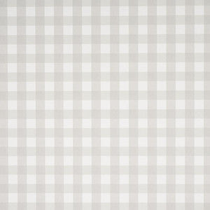 Willa Check Small Birch 5012368 by Schumacher Wallpaper