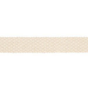 Duval Jute Tape Ivory 80070 by Schumacher Trim
