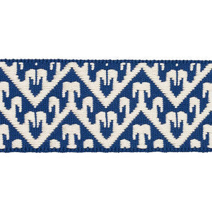 Tivoli Tape Blue 80011 by Schumacher Trim
