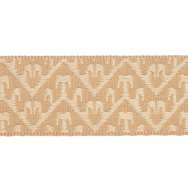 Tivoli Tape Natural 80012 by Schumacher Trim Copacabana - Fabric Carolina -