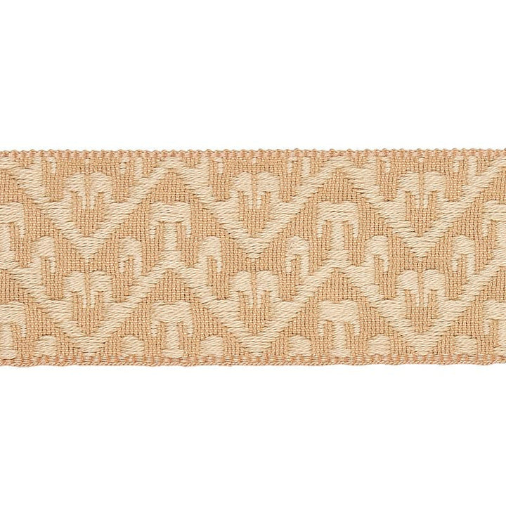 Tivoli Tape Natural 80012 by Schumacher Trim Copacabana - Fabric Carolina -