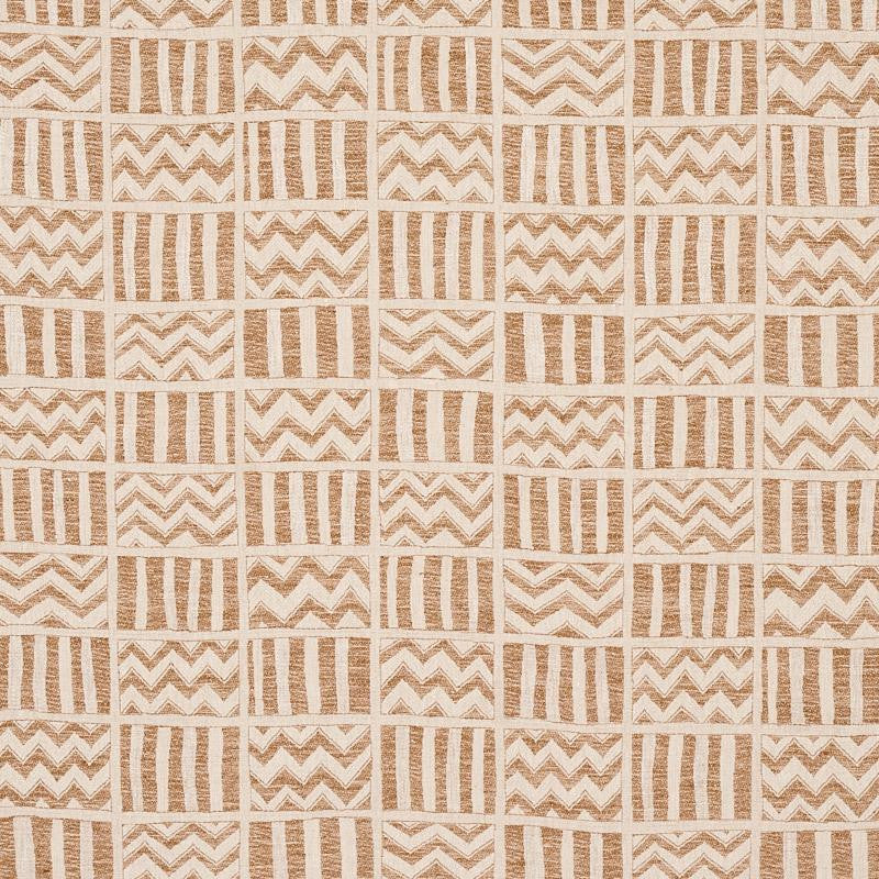 Kudu Sand 79761 by Schumacher Fabric Copacabana 13.67" - Fabric Carolina -
