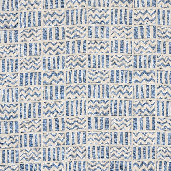 Kudu Blue 79762 by Schumacher Fabric Copacabana 13.67" - Fabric Carolina -