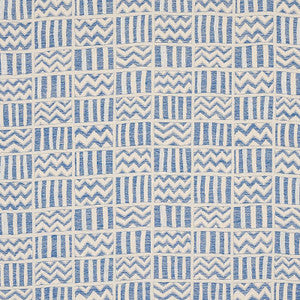 Kudu Blue 79762 by Schumacher Fabric