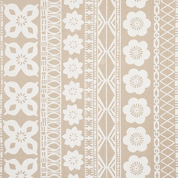 Mrs. Howell Natural 179870 by Schumacher Designer Fabric Copacabana 54.0" - Swanky Fabrics -