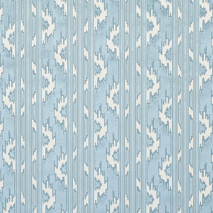 Murat Velvet Sky 80320 by Schumacher Fabric East Meets West 13.5" - Fabric Carolina -