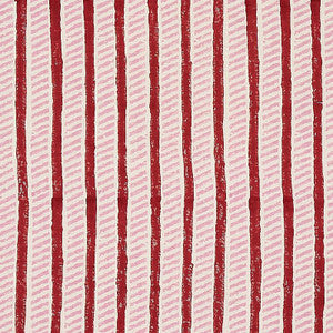 Garden Path Hand Block Print Iron & Rose 179762 by Schumacher Fabric