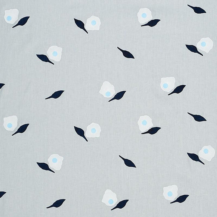 Aquinnah Hand Block Sky 179890 by Schumacher Fabric Caroline Z Hurley 54.0" - Fabric Carolina -