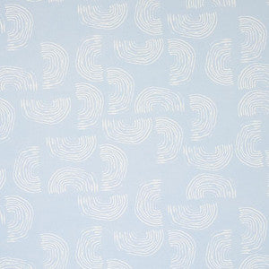 Quansoo Ivory On Sky 5012400 by Schumacher Wallpaper