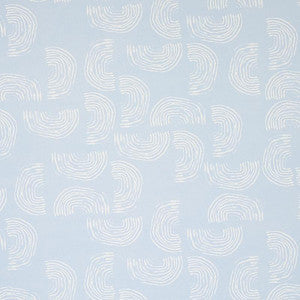 Quansoo Ivory On Sky 5012400 by Schumacher Wallpaper