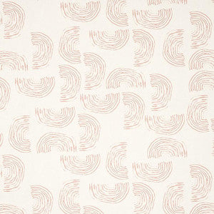 Quansoo Coral On Ivory 5012402 by Schumacher Wallpaper