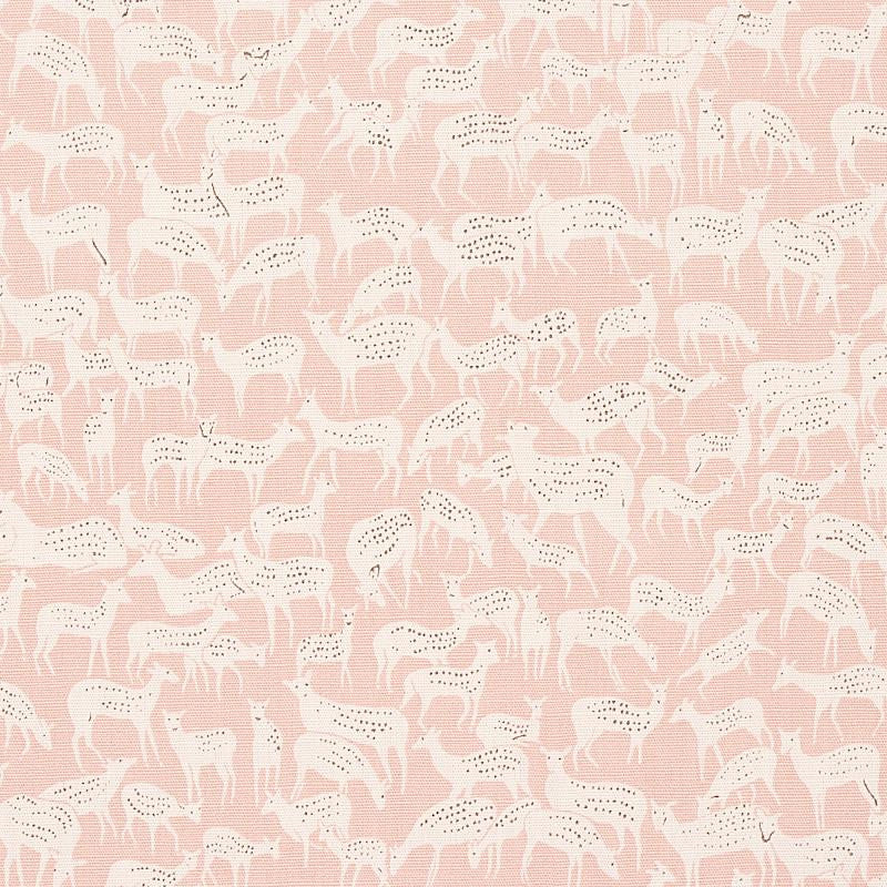 Fauna Dusty Pink 177723 by Schumacher Fabric Flight Of Fancy 9.0" - Fabric Carolina -