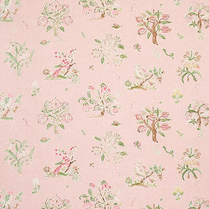 Magical Menagerie Blush 176754 by Schumacher Fabric