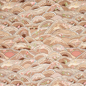 Rolling Hills Mocha 177382 by Schumacher Fabric