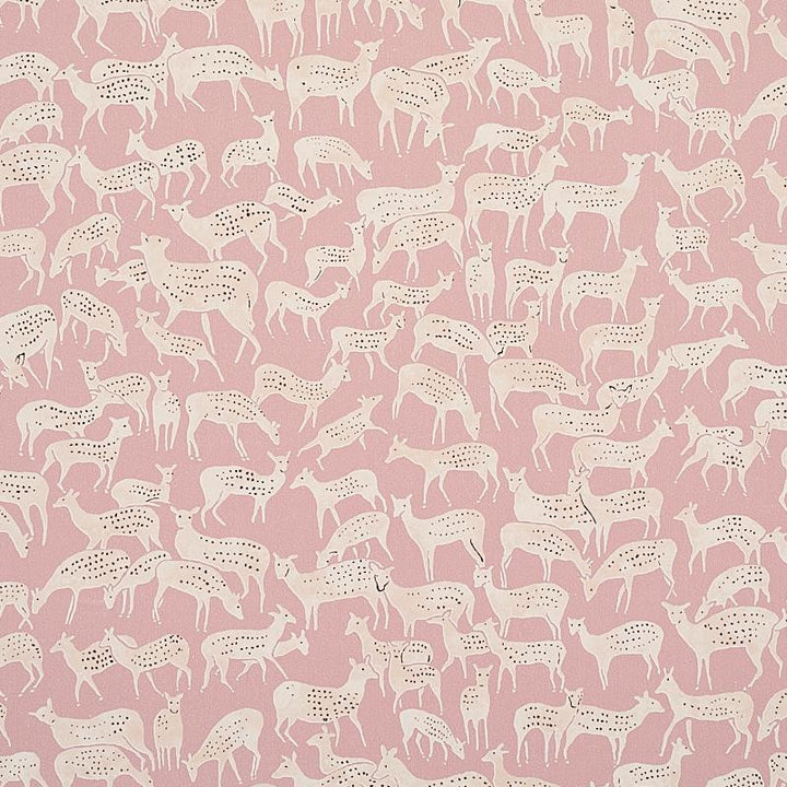 Fauna Dusty Pink 5012491 by Schumacher Wallpaper Flight Of Fancy 9.0" - Fabric Carolina -