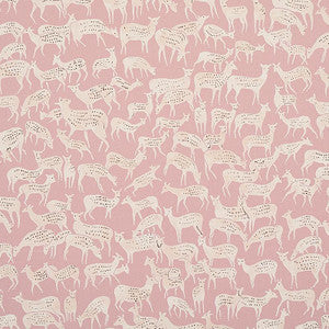 Fauna Dusty Pink 5012491 by Schumacher Wallpaper