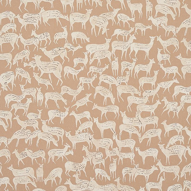 Fauna Fawn 5012492 by Schumacher Designer Wallpaper Flight Of Fancy 9.0" - Swanky Fabrics -