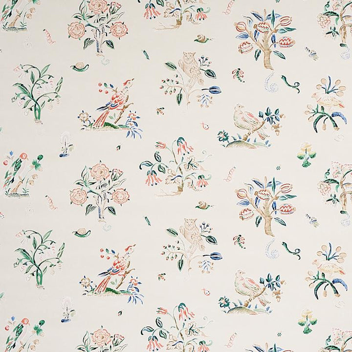 Magical Menagerie Primary 5012211 by Schumacher Wallpaper Flight Of Fancy 54.0" - Fabric Carolina -