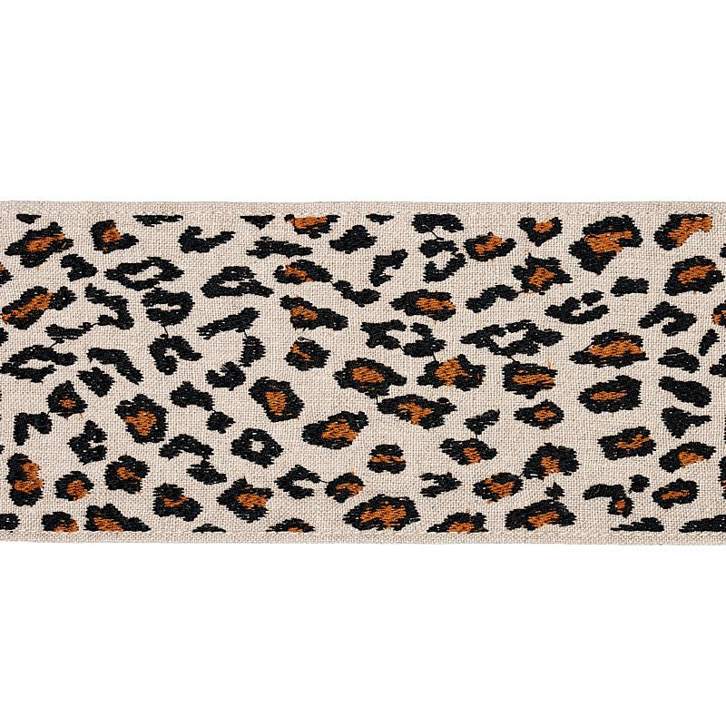 Safari Black & Caramel 80570 by Schumacher Designer Trim Mystique - Swanky Fabrics -