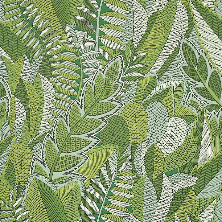 Japura Forest Green 5012661 by Schumacher Wallpaper Mystique 27.0" - Fabric Carolina -