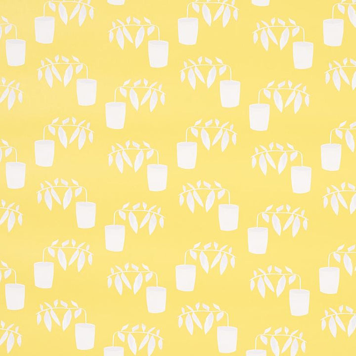 Reaching Out Lemonade 5012711 by Schumacher Wallpaper Peg Norriss 9.0" - Fabric Carolina -