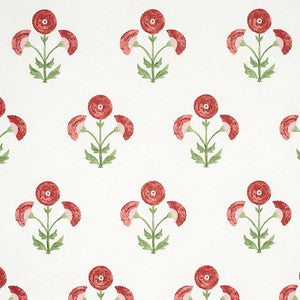 Saranda Flower Cardinal 5012410 by Schumacher Wallpaper